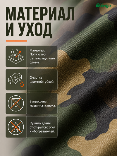 Плащ дождевик (камуфляж)