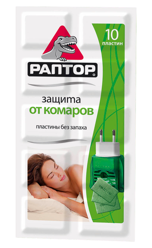 Пластина для фумигатора "Раптор"