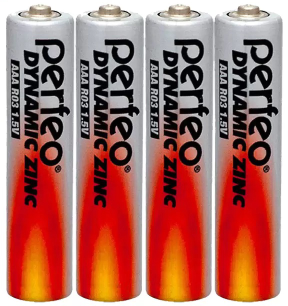 Батарейка Perfeo R03/4SH Dynamic Zinc