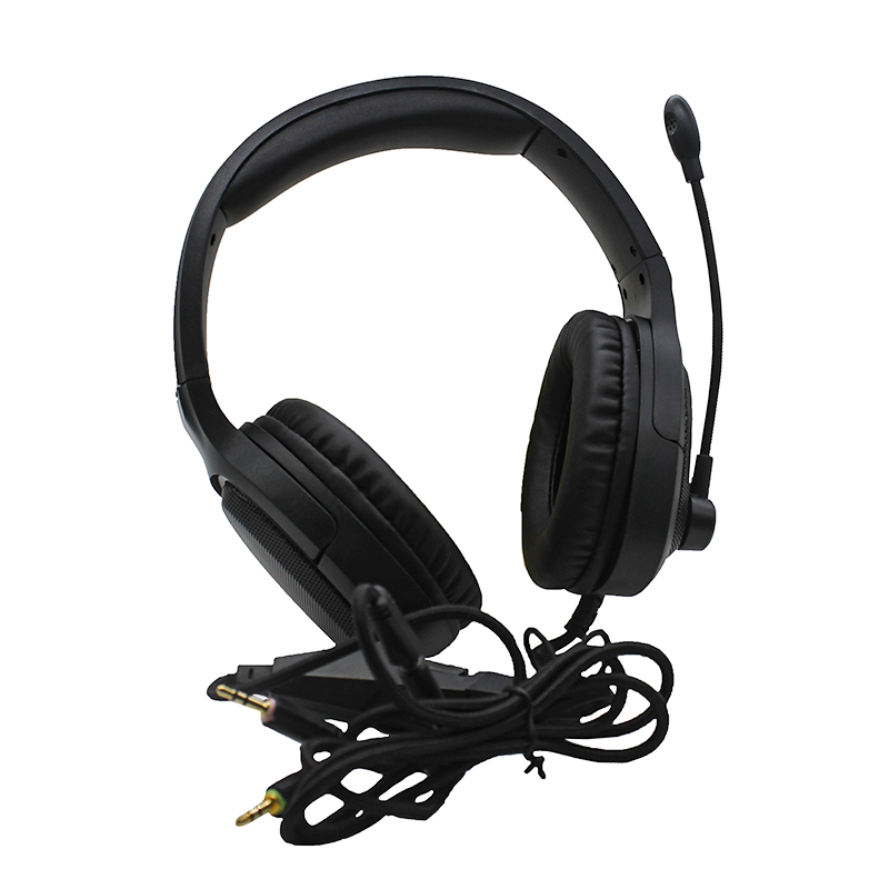 Наушники Perfeo TRAEX игровая черная 2.2 м с подсветкой