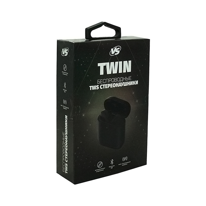 Наушники Perfeo vs TWS TWIN вкладыши с автосопряжением