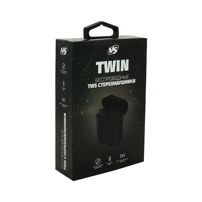 Наушники Perfeo vs TWS TWIN вкладыши с автосопряжением